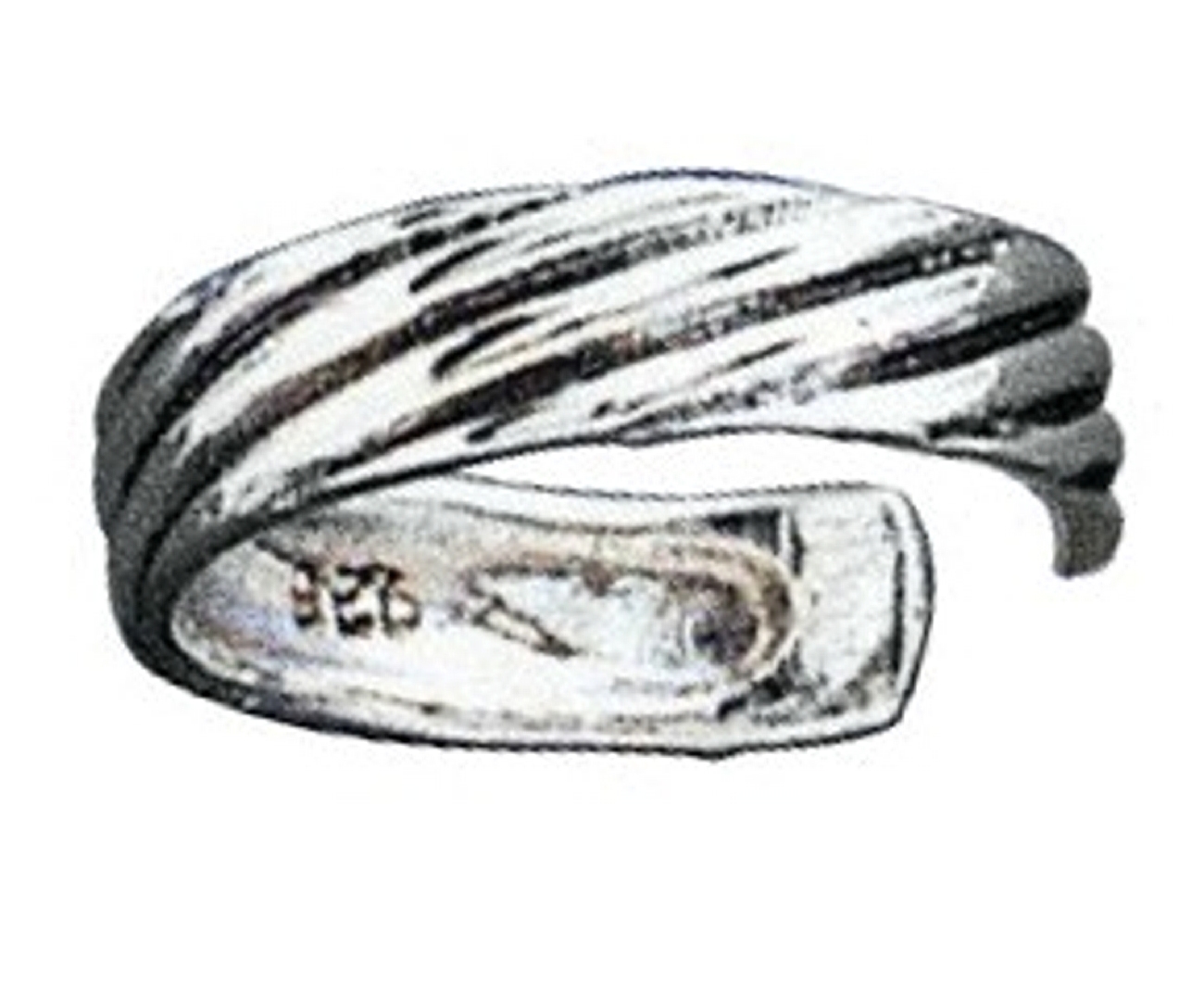 Adjustable Unique Spinning Lines Toe Ring Adjustable Unique Spinning Lines Toe Ring
