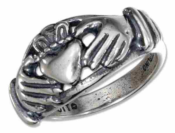 Open Shank Claddagh Ring Open Shank Claddagh Ring