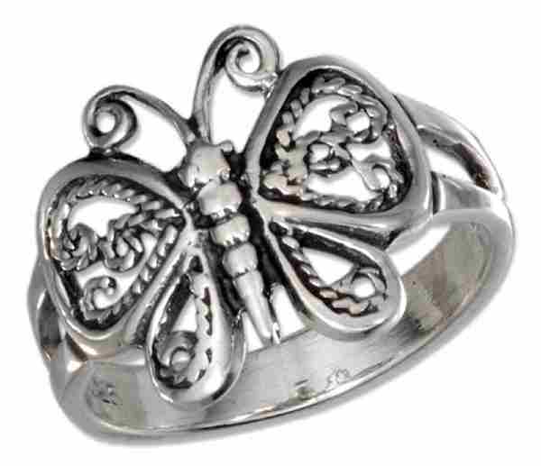 Filigree Butterfly Ring Filigree Butterfly Ring