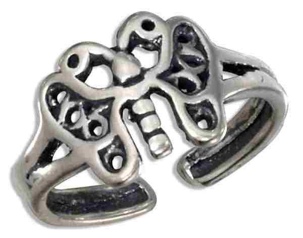 Butterfly Toe Ring Butterfly Toe Ring