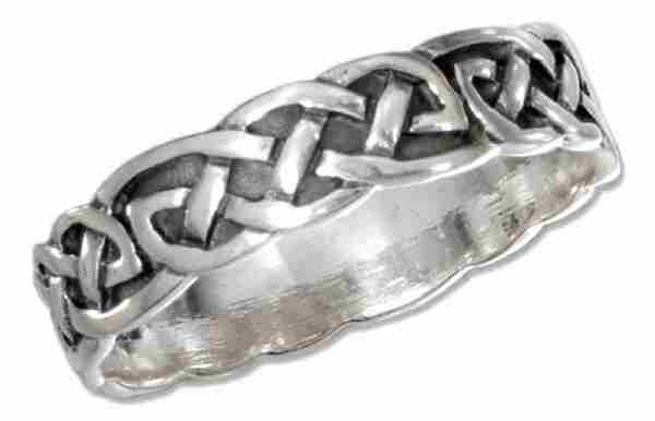 Unisex Interlocking Loops Ring Unisex Interlocking Loops Ring