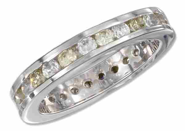 August Birthstone Eternity Ring August Birthstone Eternity Ring