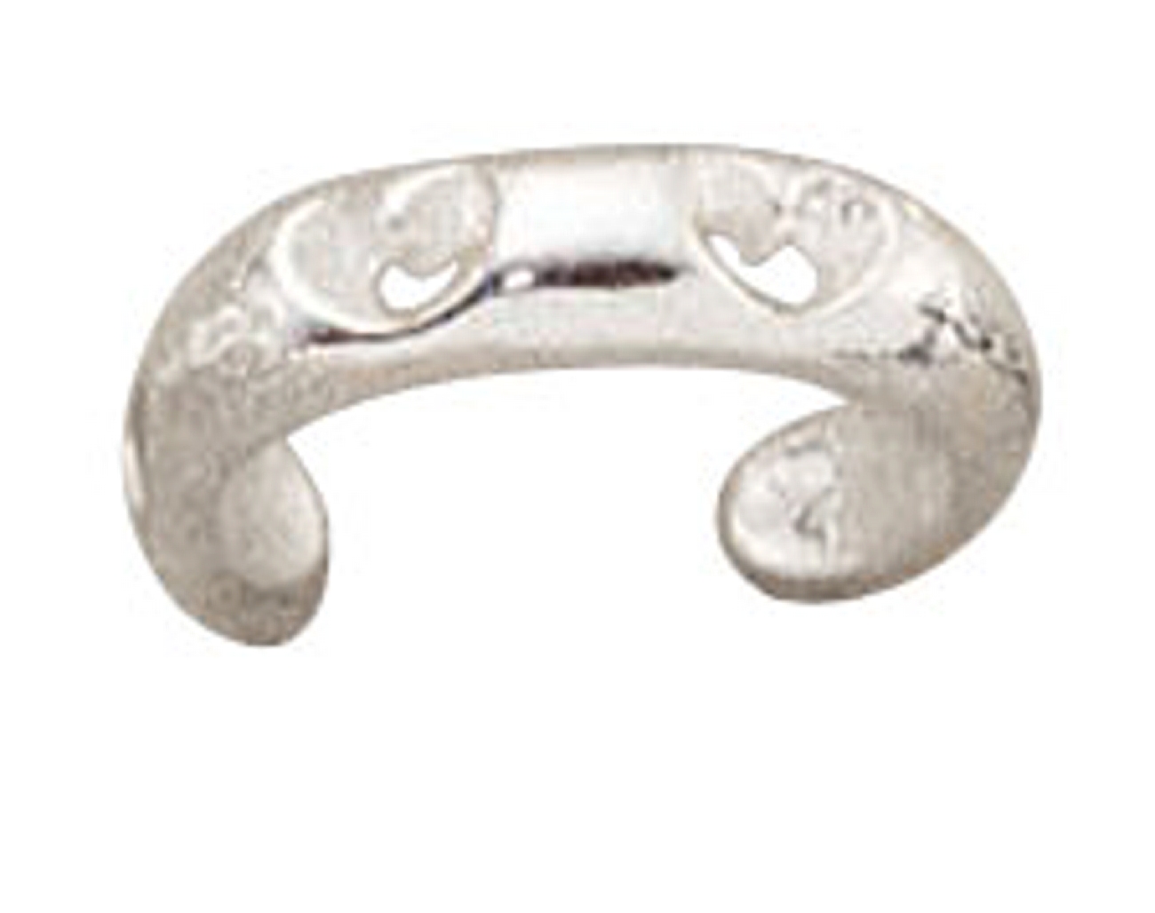 Cutout Two Hearts In Love Toe Ring Cutout Two Hearts In Love Toe Ring