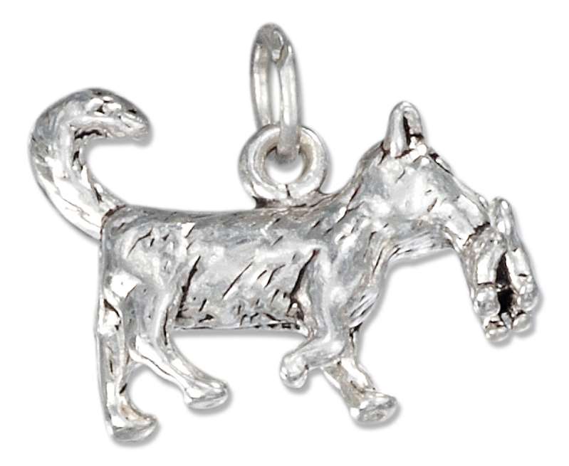 3D Cat Carrying Kitten In Mouth Charm 3D Cat Carrying Kitten In Mouth Charm