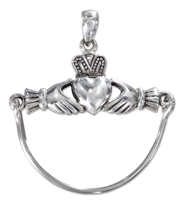 Claddagh Charm Holder Pendant Claddagh Charm Holder Pendant