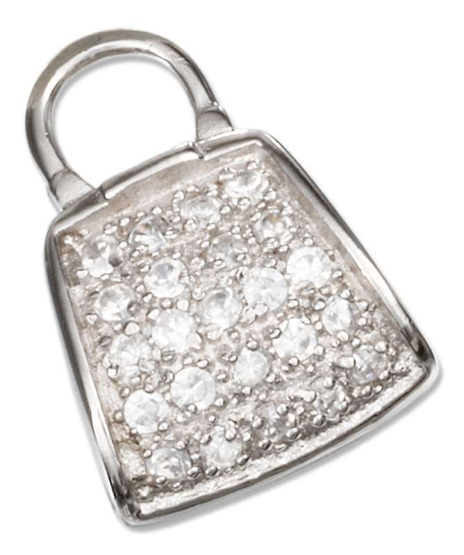 Cubic Zirconia Purse Charm Cubic Zirconia Purse Charm