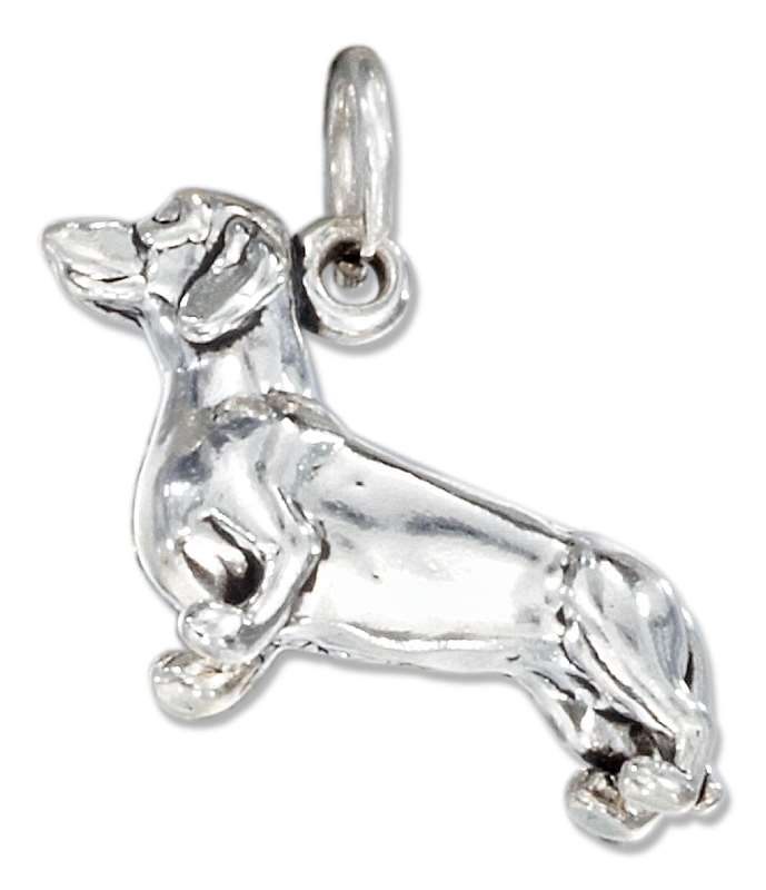 3D Daschund Dog Breed Charm 3D Daschund Dog Breed Charm