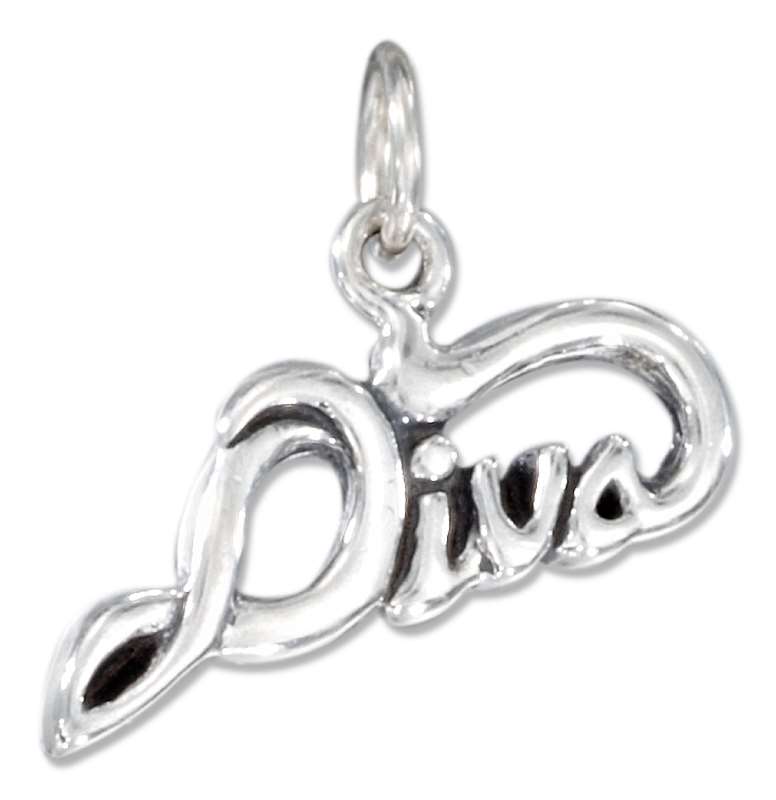"DIVA" Charm "DIVA" Charm