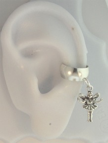 Left Or Right Nonpiercing Dangling Cute Fairy Charmed Ear Cuff Left Or Right Nonpiercing Dangling Cute Fairy Charmed Ear Cuff