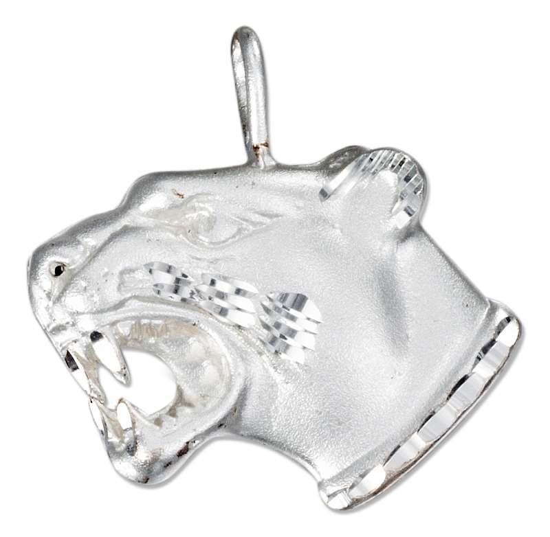Cougar Puma Panther Mountain Lion Profile Head Pendant Cougar Puma Panther Mountain Lion Profile Head Pendant