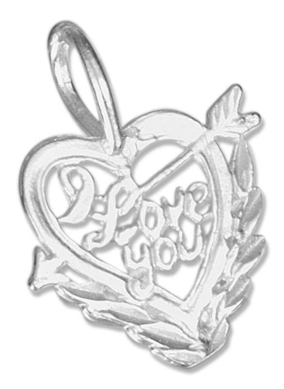 "I Love You" Small Heart Pendant "I Love You" Small Heart Pendant