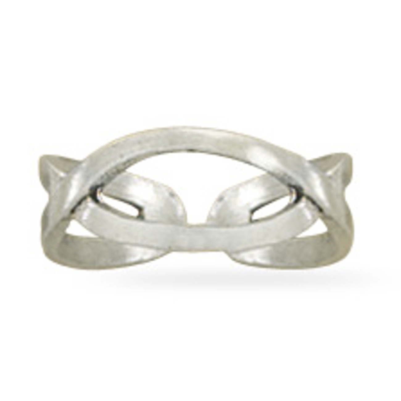 Double Cross Over Adjustable Toe Ring Double Cross Over Adjustable Toe Ring