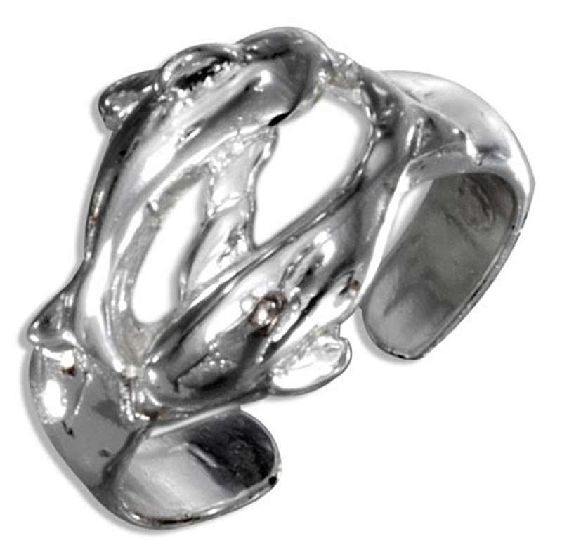 Double Dolphin Toe Ring Double Dolphin Toe Ring