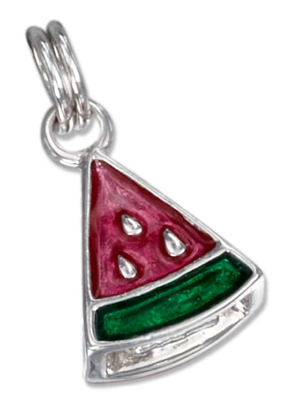 3D Enamel Slice Of Watermelon Charm 3D Enamel Slice Of Watermelon Charm