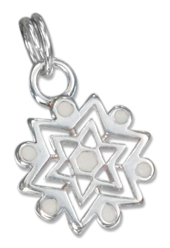 Enamel Snowflake Charm Enamel Snowflake Charm