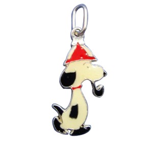 Vintage Sherlock Holmes Snoopy Full Bodied Enameled Character Charm Vintage Sherlock Holmes Snoopy Full Bodied Enameled Character Charm
