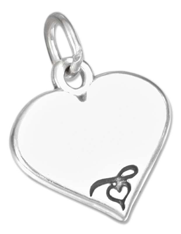 Engraveable Heart Charm Engraveable Heart Charm