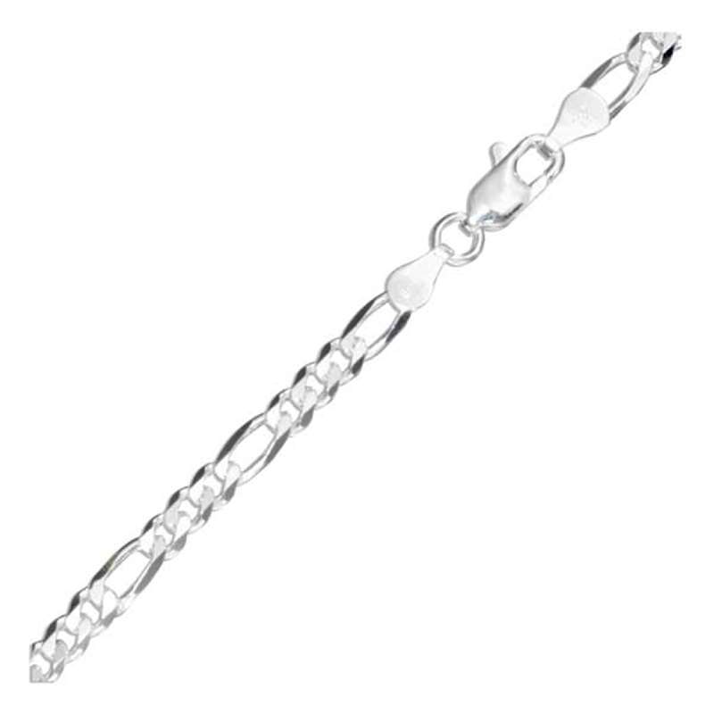 4mm Figaro Chain Necklace Or Bracelet 4mm Figaro Chain Necklace Or Bracelet