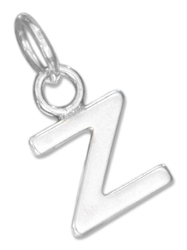 Lined Letter Z Charm Lined Letter Z Charm