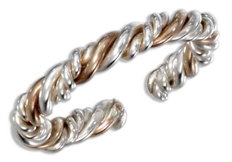 Gold Filled Four Twist Toe Ring Gold Filled Four Twist Toe Ring