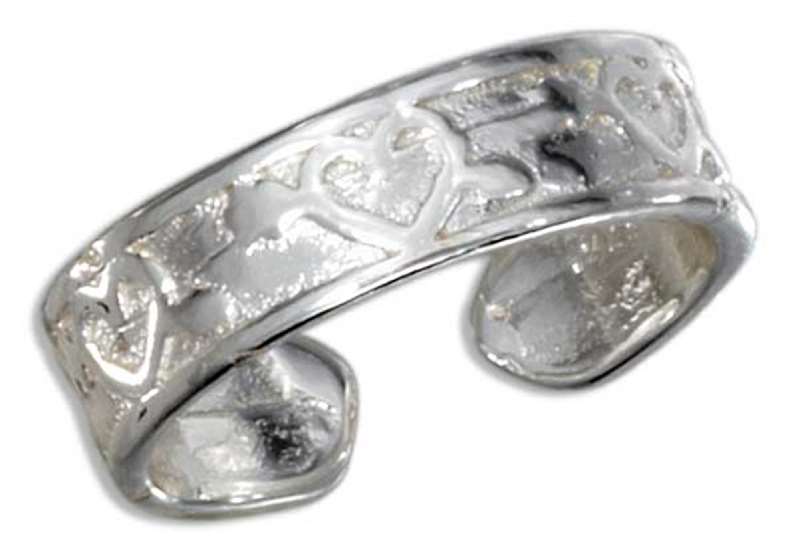Heart Arrow Toe Ring Heart Arrow Toe Ring