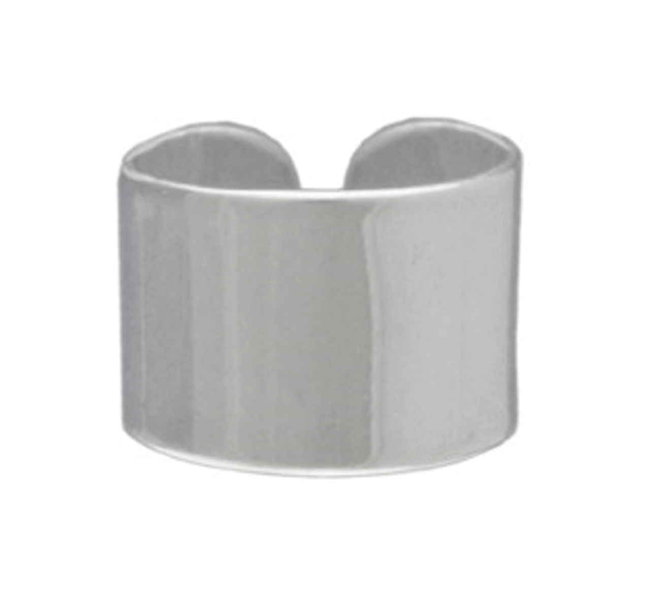 High Polished Plain Band Middle Ear Ear Cuff High Polished Plain Band Middle Ear Ear Cuff