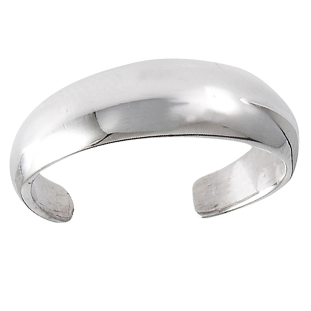 Convex Surface Tapered Plain Adjustable Toe Ring Convex Surface Tapered Plain Adjustable Toe Ring