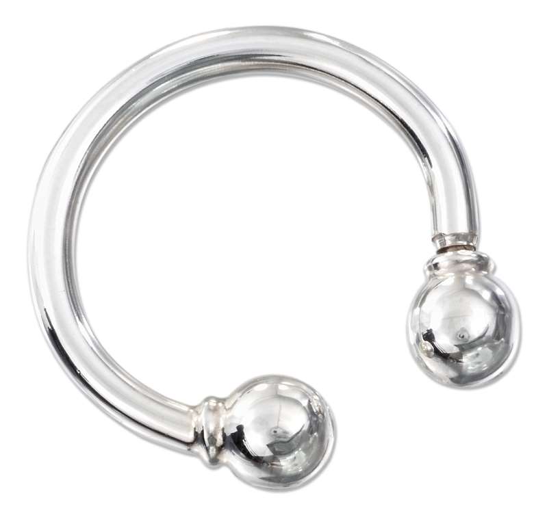 1 5/16" x 1 5/16" Horseshoe Key Ring 5/16" Ball 1 5/16" x 1 5/16" Horseshoe Key Ring 5/16" Ball