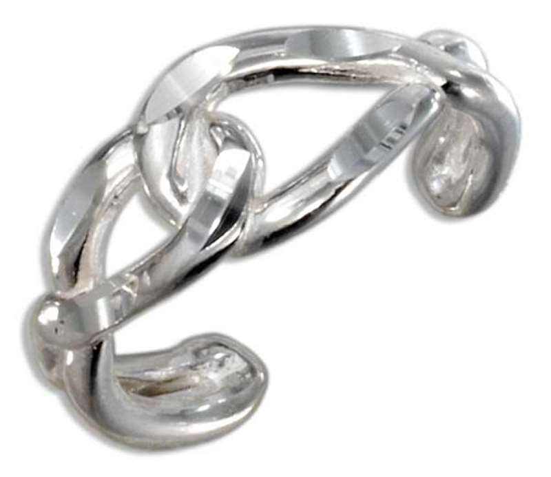 Interlocking Loop Toe Ring Interlocking Loop Toe Ring