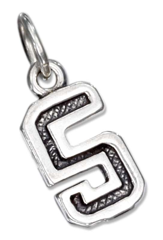 Jersey Number Five 5 Charm Jersey Number Five 5 Charm