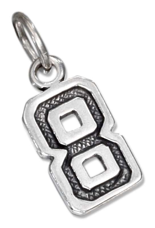 Jersey Number Eight 8 Charm Jersey Number Eight 8 Charm