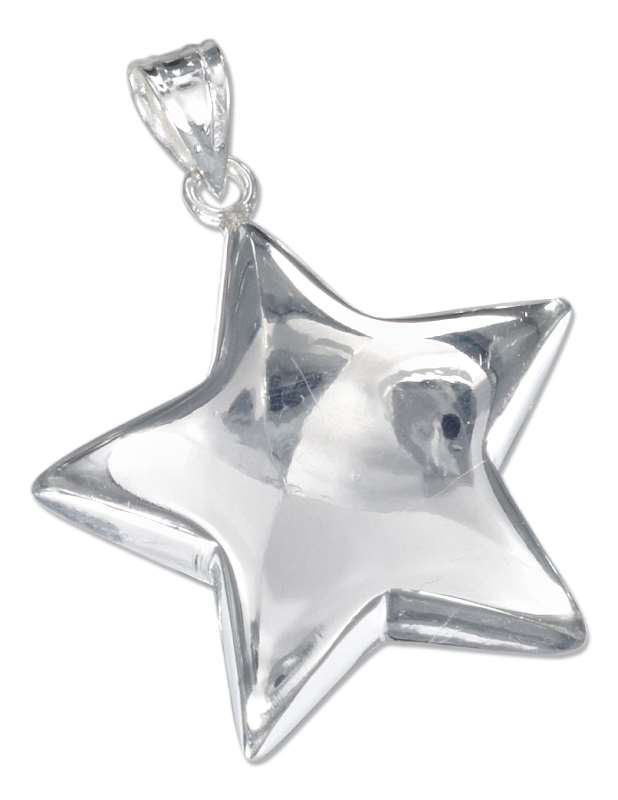 Large Engraveable Shining Star Pendant Large Engraveable Shining Star Pendant