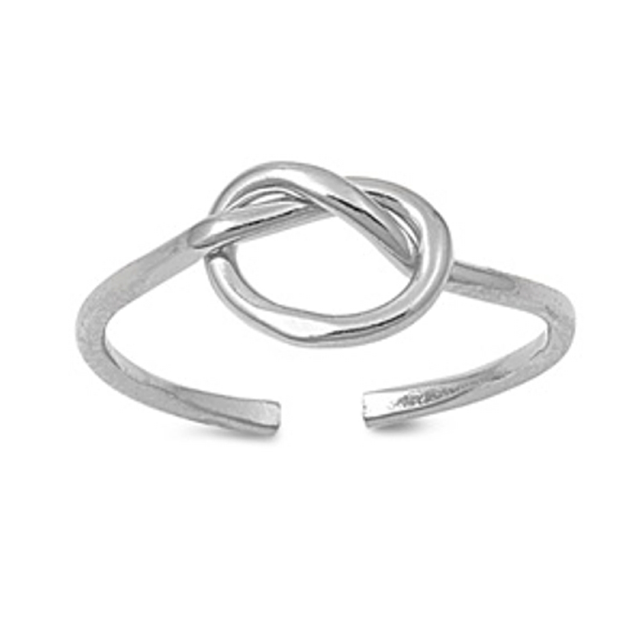 Adjustable Love Knot Wire Toe Ring Adjustable Love Knot Wire Toe Ring