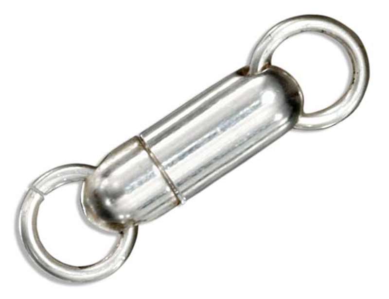 1 Piece Sterling Silver Magnetic Necklace Or Bracelet Clasp 1 Piece Sterling Silver Magnetic Necklace Or Bracelet Clasp