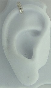 Left Or Right Mini Upper Ear Flower Patterned Band Ear Cuff Left Or Right Mini Upper Ear Flower Patterned Band Ear Cuff