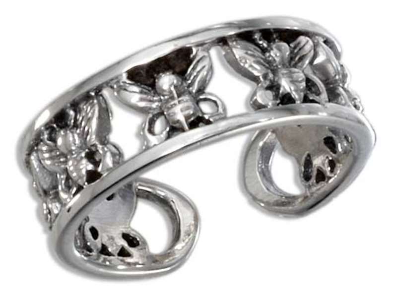 Butterfly Toe Ring Butterfly Toe Ring
