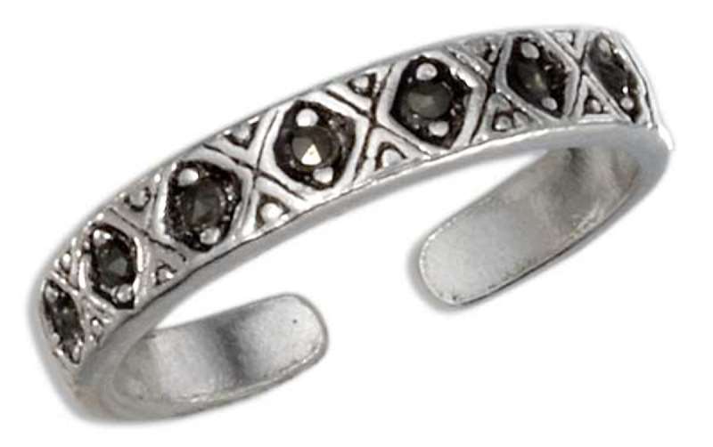 Marcasite Toe Ring Marcasite Toe Ring