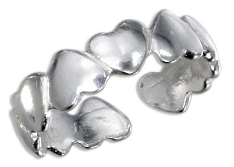 Heart Band Toe Ring Heart Band Toe Ring