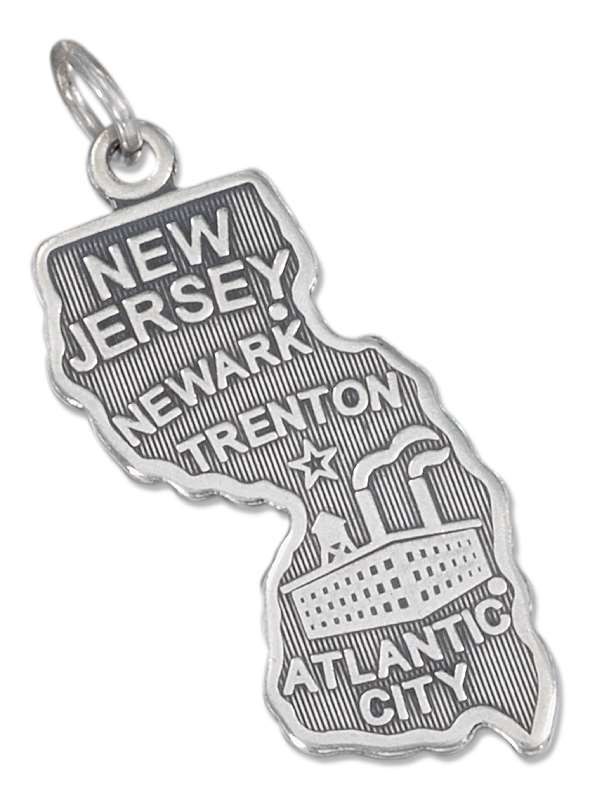 NEW JERSEY State Charm NEW JERSEY State Charm