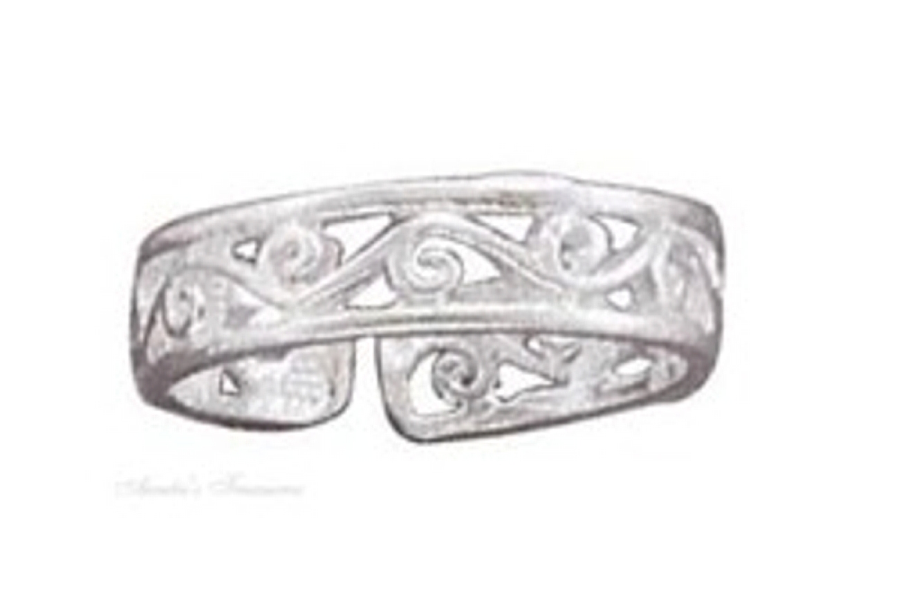 Open Scrolled Band Middle Ear Ear Cuff Open Scrolled Band Middle Ear Ear Cuff
