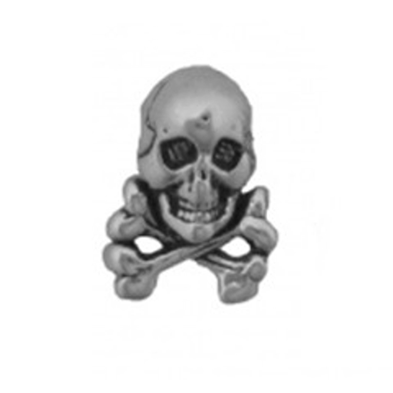 Pirates Jolly Roger Skull And Crossbones Single Post Earring Pirates Jolly Roger Skull And Crossbones Single Post Earring