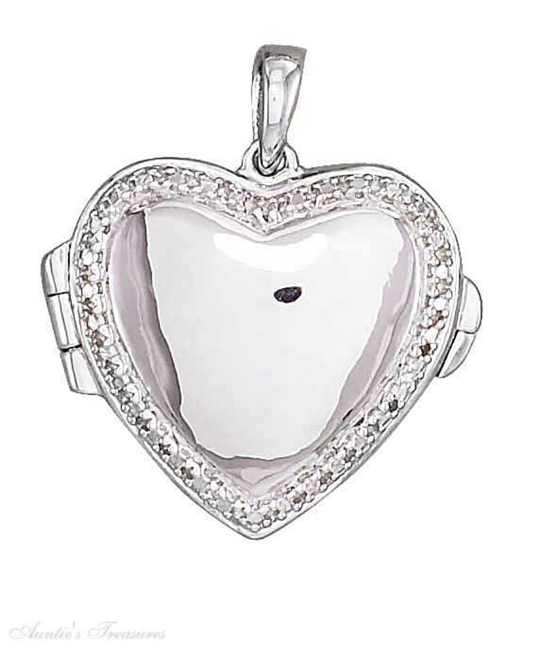 Heart Shaped Illusion Locket Pendant Heart Shaped Illusion Locket Pendant
