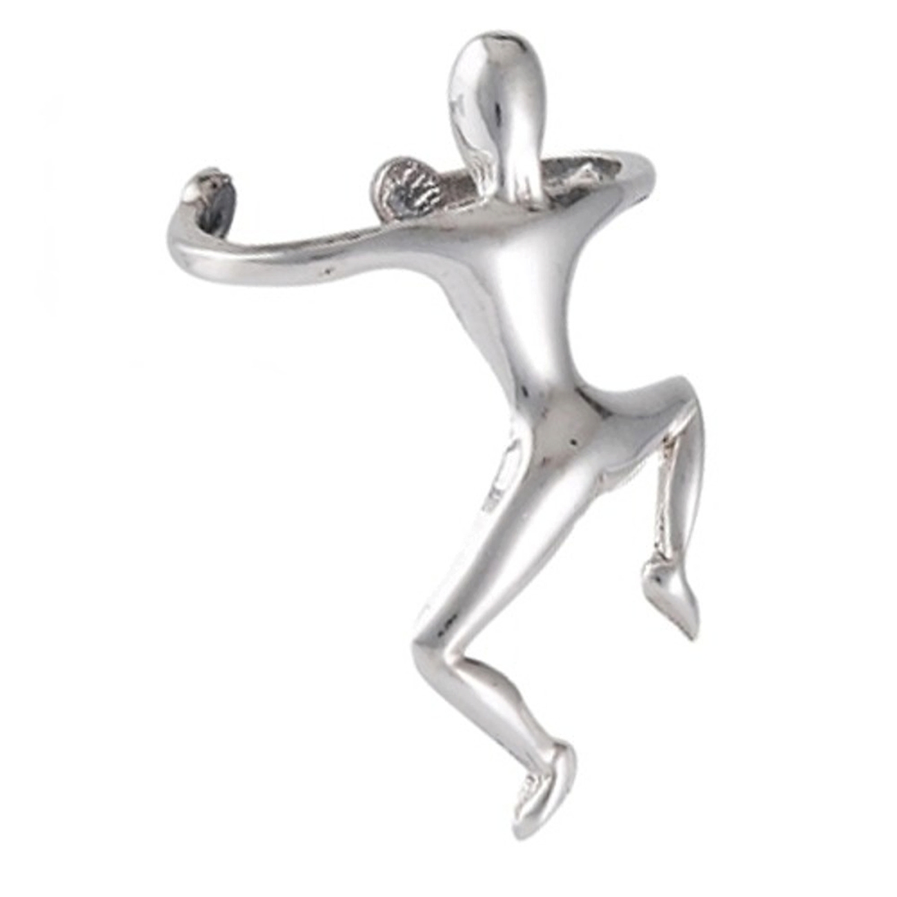 7/8" Right Ear Climbing Man Middle Ear Cuff 7/8" Right Ear Climbing Man Middle Ear Cuff