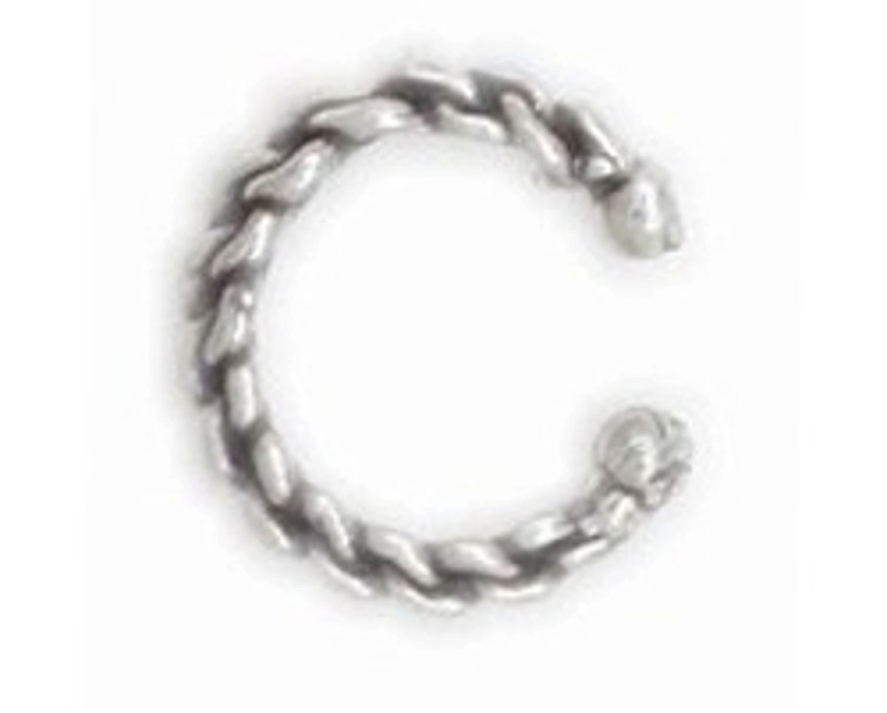 Thick Weave Rope Braid Band Bali Outer Ear Cuff Thick Weave Rope Braid Band Bali Outer Ear Cuff