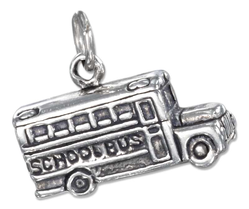 3D School Bus Charm 3D School Bus Charm