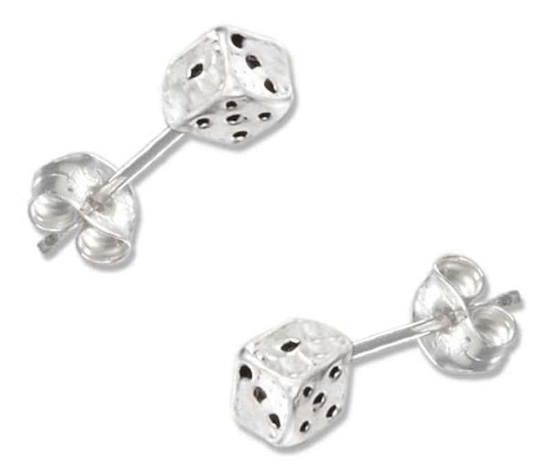 Dice Post Earrings Dice Post Earrings