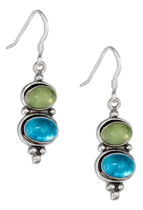 Sterling Silver Peridot Earrings