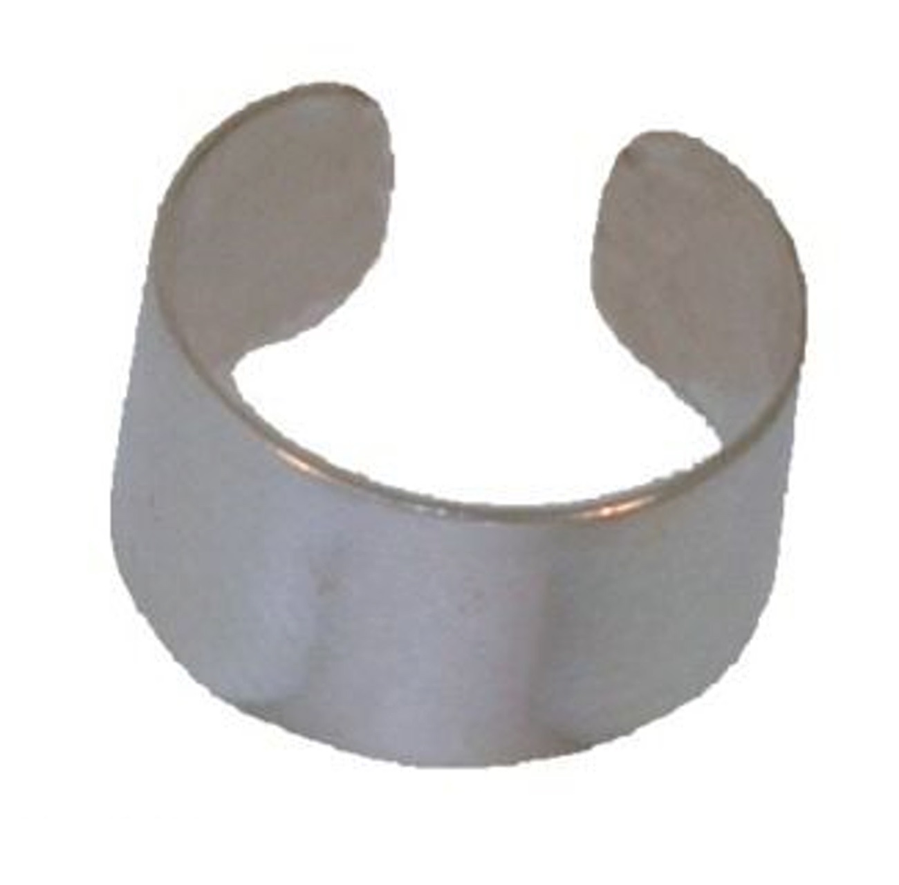 Nonpiercing Medium Width Flat Plain Band Ear Cuff Nonpiercing Medium Width Flat Plain Band Ear Cuff