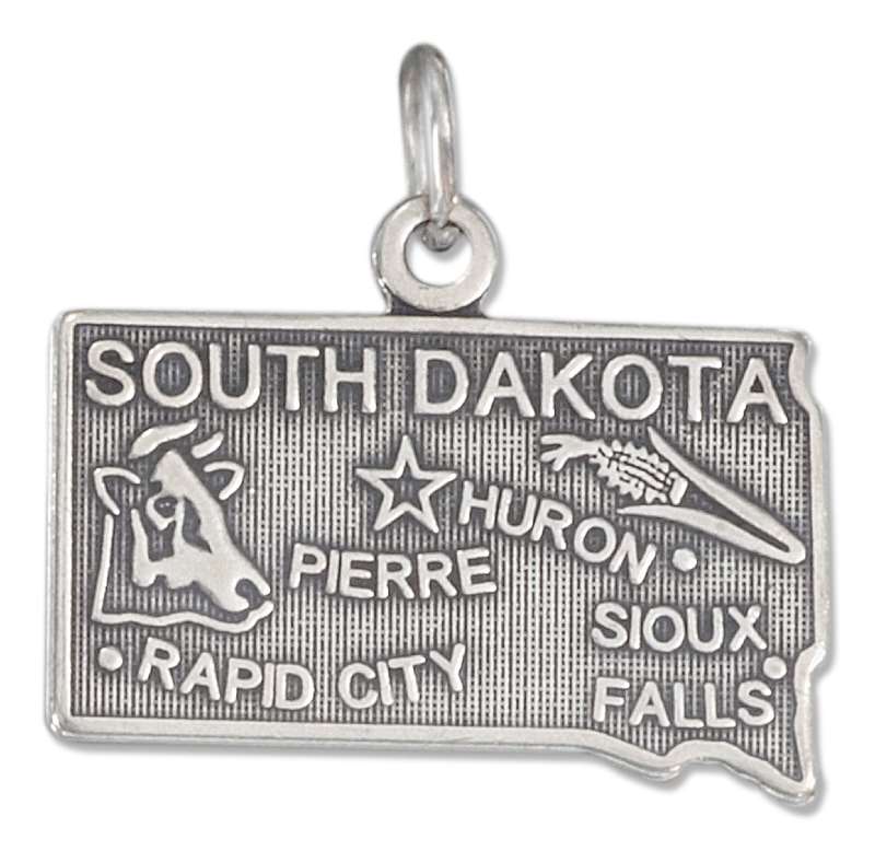 SOUTH DAKOTA State Charm SOUTH DAKOTA State Charm