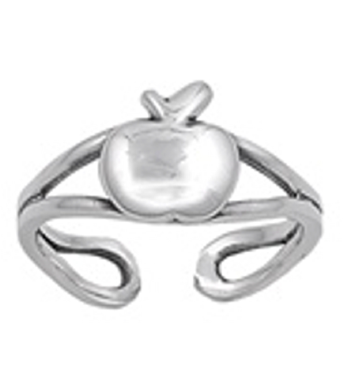 Split Shank Apple Adjustable Toe Ring Split Shank Apple Adjustable Toe Ring